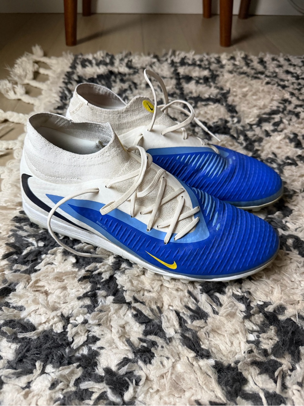 Nike Phantom 6 Low Academy Racer Blue Turf Soccer Shoes Men’s Sz 10